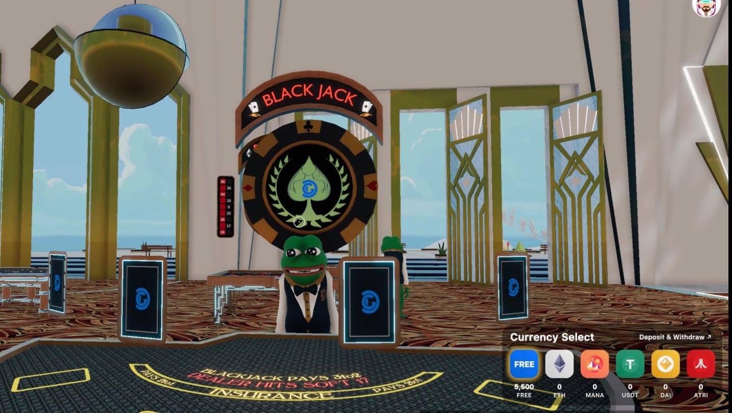 Metaverse Casino Rakes In $7.5M In Three Months