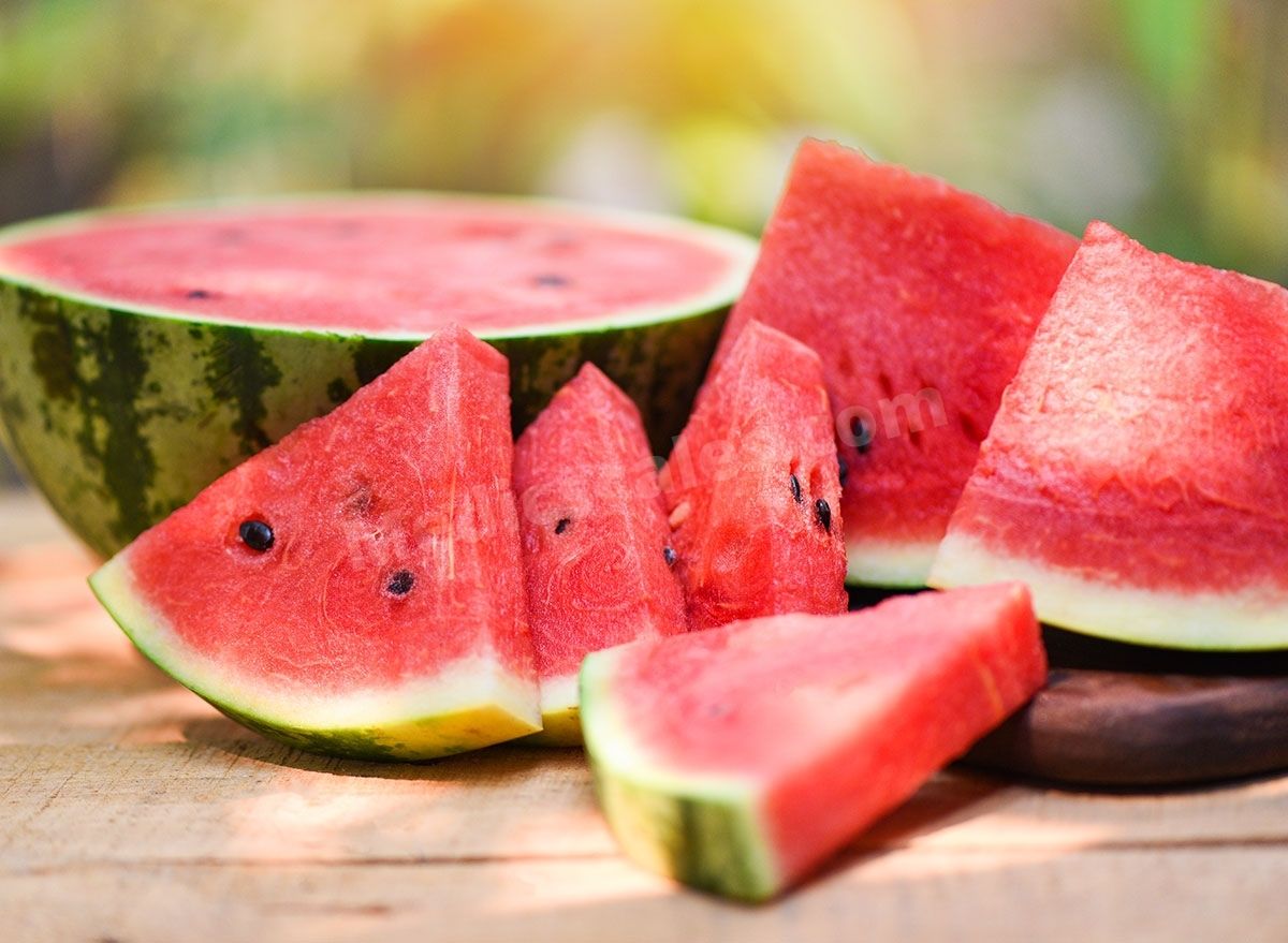 Watermelon has many health benefits for men