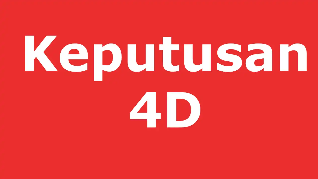 Keputusan 4D